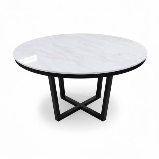 Luca Round Marble Dining Table